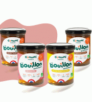 Oùmami - Coffret bouillon d'os pour une Découverte Bienfaisante (x4)
