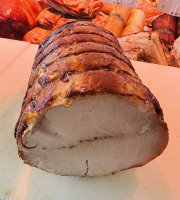 Ferme de la Paumerais - RÔTI DE PORC BRAISÉ 500g ( 8/10 tranches )
