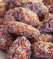 La confiserie d’antan 100% bio - Amandes caramélisées noix de coco - vrac 500 gr
