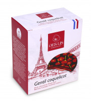 Des Lis Chocolat - Gentil Coquelicot, Étui cube 150g