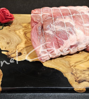 Boucherie Charcuterie Traiteur Lionel Ghérardi - Rôti d'Echine de Porc sans Os Label Rouge - 1000g