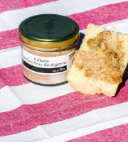 Atelier Pierre Sajous - Rillettes de Porc Noir de Bigorre 90g