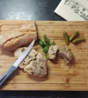 Ferme des Hautes Granges - Tranche de terrine de lapin par 200gr