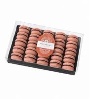 Invitation au Délice - Coffret Mono-parfum - 25 Macarons Chocolat