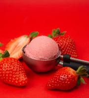 Sÿba - Glaces végétales - 1L - Sorbet fraise de Carpentras