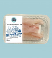 La Paysanne des Mers - Filets de merlan sans arête - 200g - lot de 4