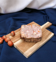 Nemrod - Tranche de terrine fraîche de chevreuil aux noisettes (200g)