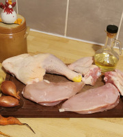 Fermette des Landes - Poulet fermier découpé 1,7kg
