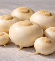 Nature et Saveurs - Ferme Aquaponique et Permacole Astérienne - Navets polaires – racines pures, calibre naturel