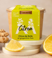 Eclat des cimes - Sorbet Citron de Sicile et gingembre frais 440 ml