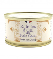Ferme des Fayards - Rillettes d’Oie au foie gras 30% 200g