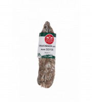 La Ferme Elizaldia - Saucisson aux cèpes 200g