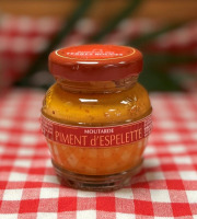 Domaine des Terres Rouges - Moutarde au Piment d'Espelette 55G