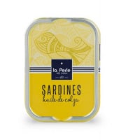 La Perle des Dieux - Sardines à l'huile de colza - lot de 4 boîtes
