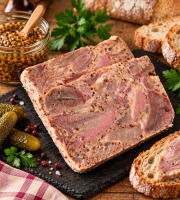 La Ferme du Chaudron - Terrine jambonneau à la moutarde bio 250g