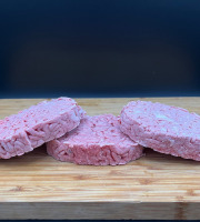 La Ferme des Prun'Elles - Steaks hachés surgelées façon bouchère-lot de 20