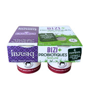Bastidarra - Ekia - Yaourts  Probiotiques nature 125g x4