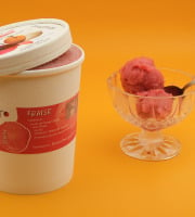 Le Jardinier Glacier - Sorbet fraise - 1L