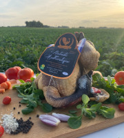Les Volailles Loyer - Pintade Fermière Authentique 2,4 kg