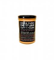 Pisciculture des eaux de l'Inval - Sauce fumet de truite curry rouge 200 ml