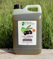 La Ferme de l'Ayguemarse - Huile d'Olive de Nyons AOP 5L Biologique Vierge Extra