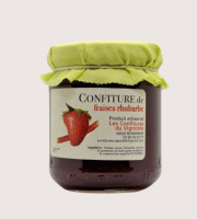 Maison Schmid - Confiture Fraises Rhubarbe - Les Confitures du Vignoble