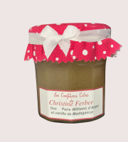 Maison Schmid - Confitures Extra de Christine Ferber - Poire Williams d'Alsace et vanille de Madagascar