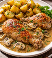 Boucherie Lefeuvre - Cuisse de poulet sauce champignon