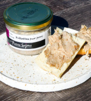 Atelier Pierre Sajous - Rillettes pur porc, verrine 180g