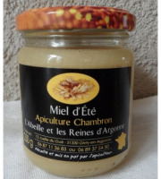 SCEA Apiculture Chambron L'Abeille et les reines d'Argonne - Miel D'été 500g