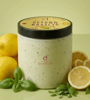 Maison Dufoux - Glace citron de Syracuse IGP & basilic