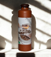 Adal Terra - Huile Vierge Gastronomique de Lin Brun Biodynamique 200ml