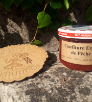 Ferme de Cernunnos - Confiture Extra de Pêches- 220g