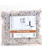 Artisans du Sel - Fleur de Sel aux Épices grillées - 100gr | Artisans du Sel