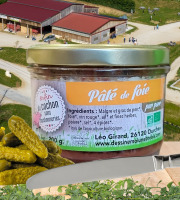 Dessine moi une brebis - Pâté de foie en verrine 200g