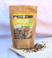 BERRY GRAINES - Mélange Petit Épeautre/lentilles Vertes BIO origine France -sachet 500g x10