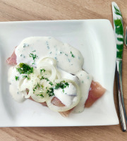 Traiteur Gourmet d'Alsace - Truite à la crème 350 gr 1 pers