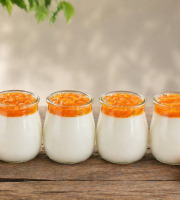 Ferme de l'Elanion - Yaourt Confiture Abricot x4