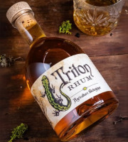 Alcools Vivant - Rhum TRITON ambré Bio 70cl