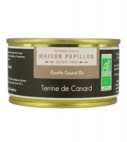 Maison PAPILLON - Artisan depuis 1955 - Terrine BIO de Canard 130g