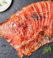 Maison Matthieu - Saumon Fumé Gravlax Tranché - 250g