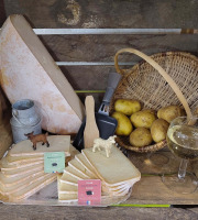 Boutique Boisette - Plateau raclette chèvre et brebis 4 personnes 800g