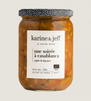 Karine & Jeff - Mijoté de pois chiches, légumes et lait de coco 6x500g