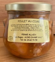 Ferme ALLAIN - Poulet au cidre 800g