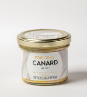 Les foies gras du Ried - Verrine Semi Conserve de Foie Gras de Canard Mi-Cuit 100g