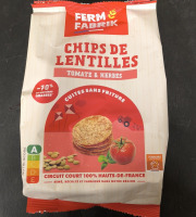 Ferme Joos - Chips de lentilles tomate & herbes