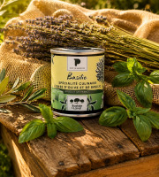 Moulin à huile Bastide du Laval - Huile d'olive Basilic bidon 10cl - Bastide du Laval x marque Provence