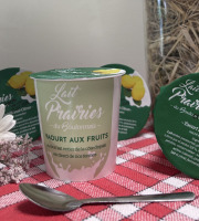 Lait Prairies du Boulonnais - Yaourt brassé au citron x4
