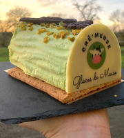 Glaces de Meuse - Bûche Glacée "Gourmande"  (6-7 parts)