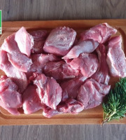 Ferme GAEC Côte Pardin - [Précommande] 1 kg Blanquette de Veau BIO Race Aubrac - PRODUIT DE SAISON